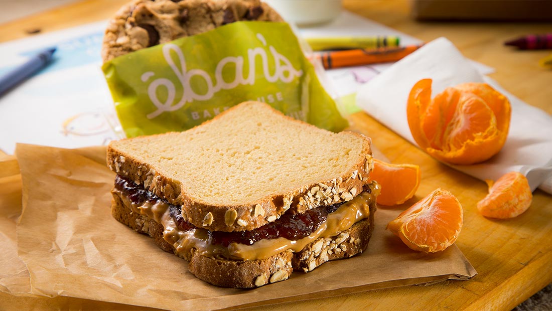 Peanut Butter & Jelly Sandwich Eban’s Bakehouse