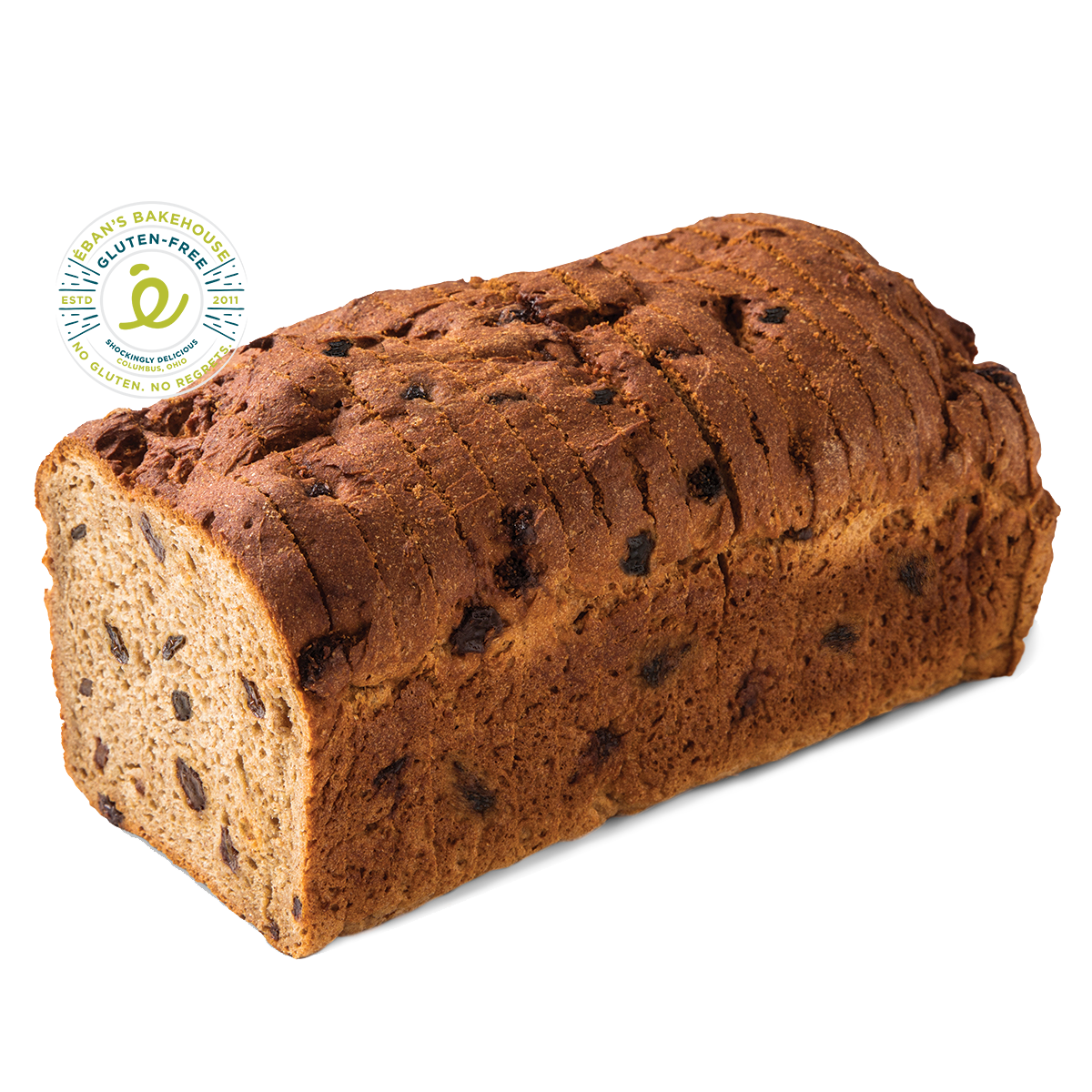 GlutenFree Cinnamon Raisin Bread Eban’s Bakehouse
