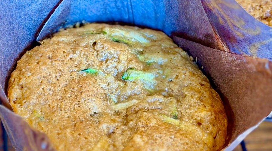 ZUCCHINI CHOCOLATE CHIP MUFFINS