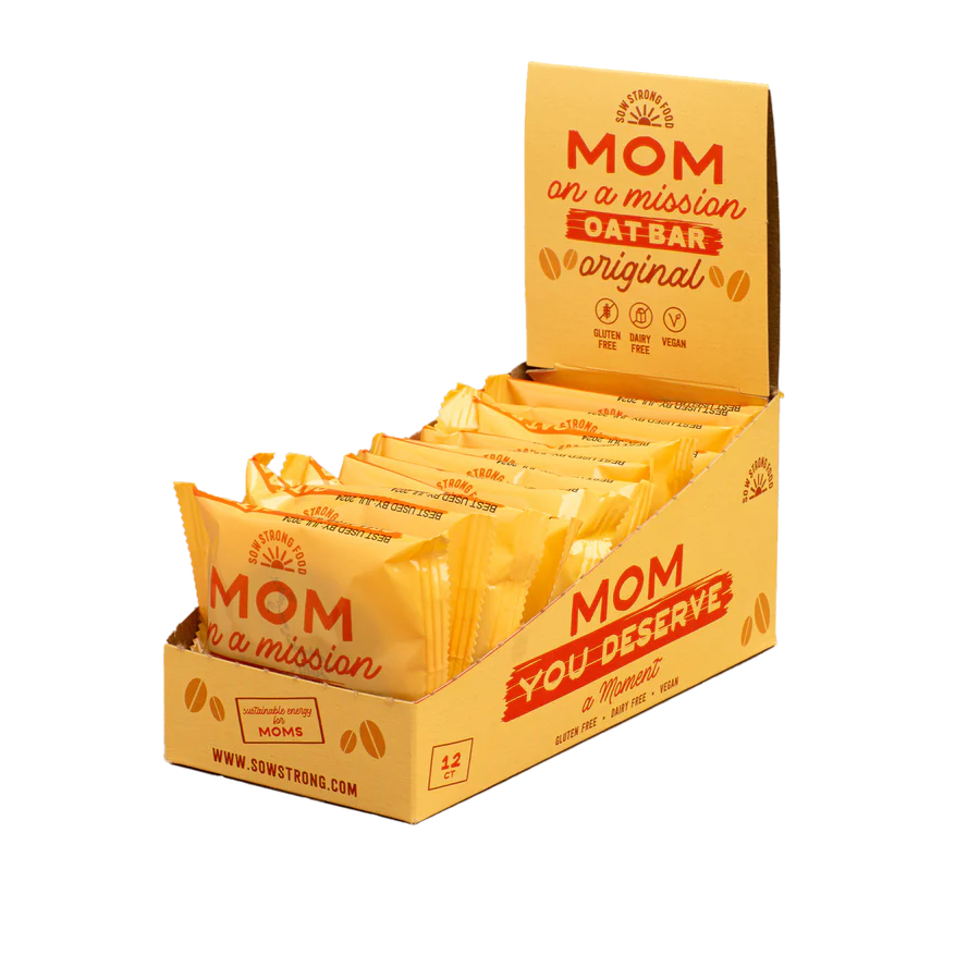 Vanilla Bliss the Original MOM Oat Bar - 12 pack