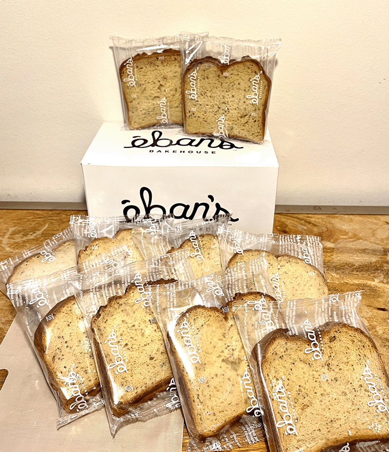 Multigrain Sandwich Bread - 10 Individually Wrapped 2 Slice Packs ...